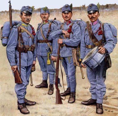 Солдаты Австро-Венгерской армии