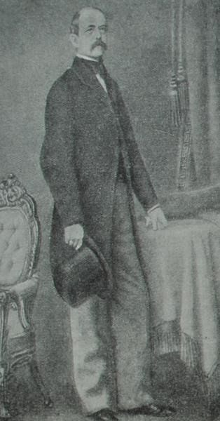 Отто фон Бисмарк. Фотография 1862 г.
