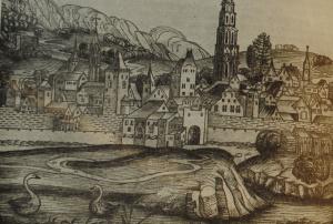 Вена. Гравюра 1493 г.