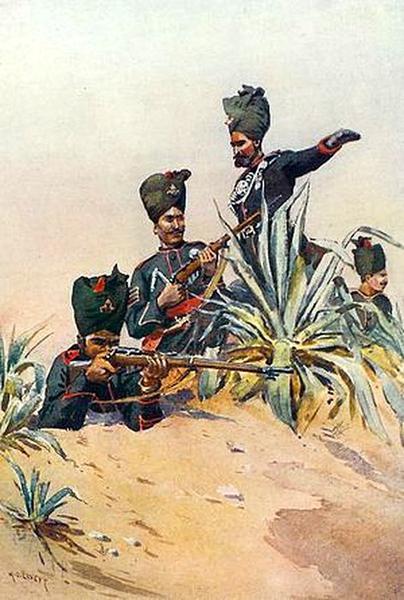 Раджпутанские стрелки, начало ХХ века - Раджпуты, маратхи, джаты… | Военно-исторический портал Warspot.ru